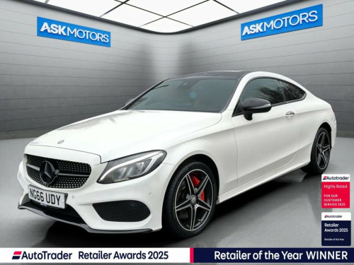 Mercedes-Benz C-Class  2.1 C250d AMG Line (Premium Plus) Coupe 2dr Diesel 
