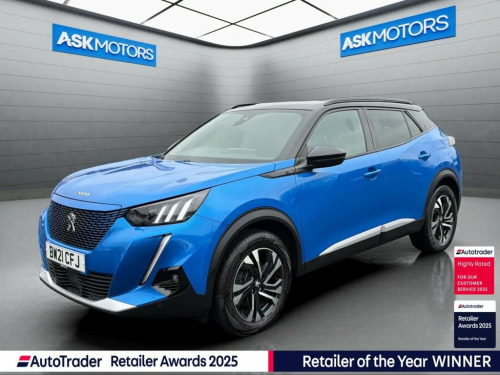 Peugeot 2008  50kWh GT SUV 5dr Electric Auto (136 ps) 