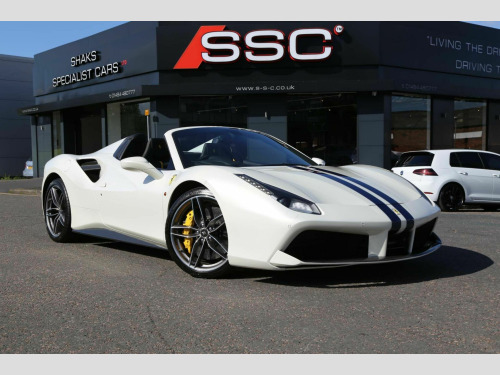 Ferrari 488  3.9T V8 Spider F1 DCT (s/s) 2dr