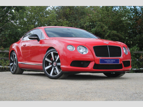 Bentley Continental  4.0 V8 GT S Auto 4WD Euro 5 2dr