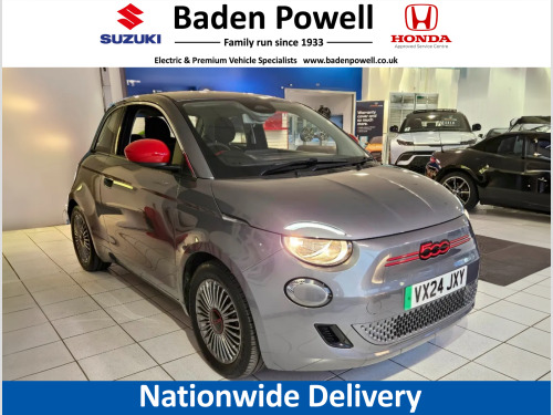 Fiat 500  Electric Hatchback Special Editions Red