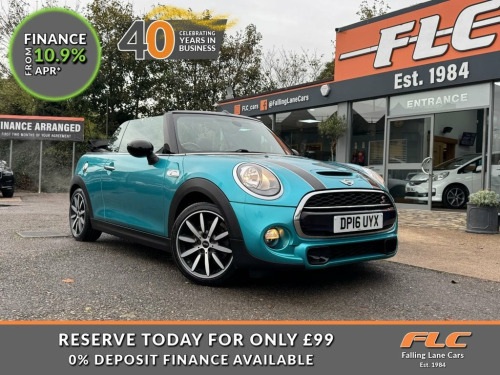 MINI Convertible  2.0 Cooper S Convertible 2dr Petrol Manual Euro 6 