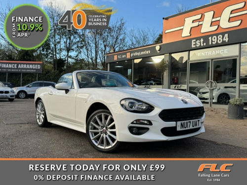 Fiat 124  1.4 MultiAir Lusso Convertible 2dr Petrol Euro 6 (