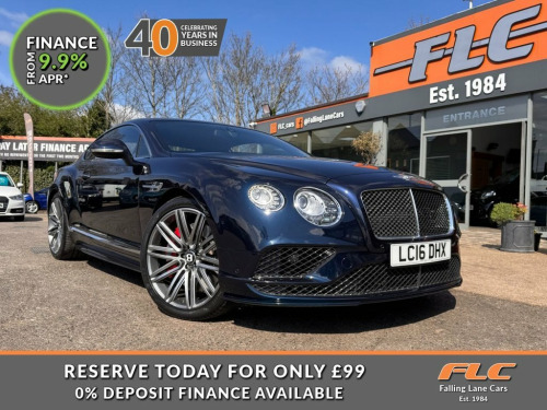 Bentley Continental  6.0 W12 GT Speed Coupe 2dr Petrol Auto 4WD Euro 6 