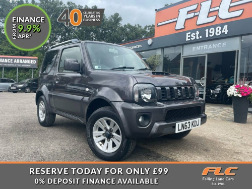 Suzuki Jimny  1.3 VVT SZ4 SUV 3dr Petrol Manual 4WD Euro 5 (85 p