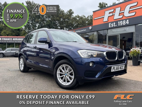 BMW X3  2.0 20d SE SUV 5dr Diesel Auto xDrive Euro 6 (s/s)