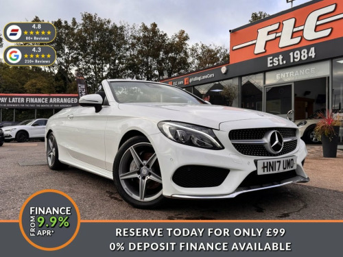 Mercedes-Benz C-Class  2.1 C220d AMG Line Cabriolet 2dr Diesel G-Tronic+