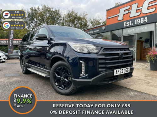 Ssangyong Musso  2.2D Saracen Pickup Double Cab 4dr Diesel Auto 4WD