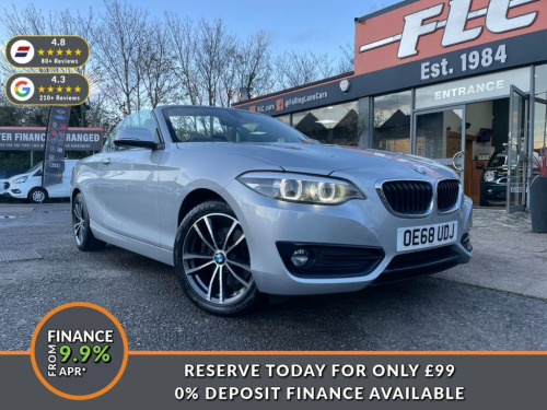 BMW 2 Series  2.0 220d Sport Convertible 2dr Diesel Manual Euro  