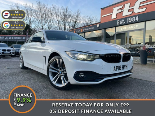 BMW 4 Series  2.0 420d Sport Coupe 2dr Diesel Manual Euro 6 (s/s 
