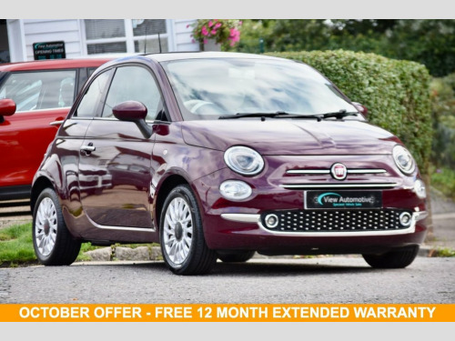 Fiat 500  1.2 Lounge Hatchback 3dr Petrol Manual Euro 6 (s/s