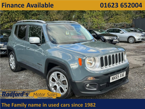 Jeep Renegade  1.4T MultiAirII Limited SUV 5dr Petrol DDCT Euro 6