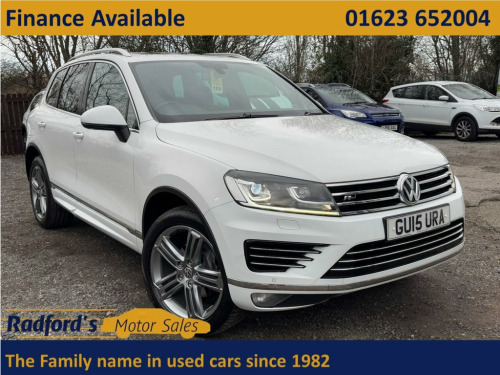 Volkswagen Touareg  3.0 TDI V6 BlueMotion Tech R-Line SUV 5dr Diesel T