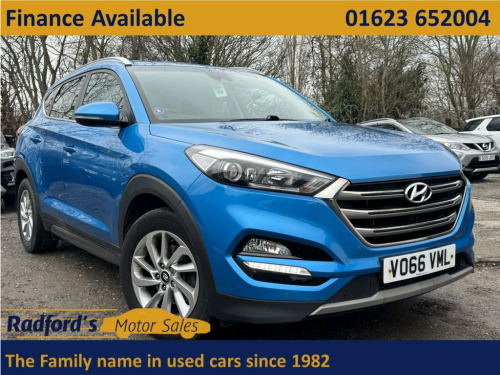 Hyundai Tucson  1.7 CRDi Blue Drive Premium SUV 5dr Diesel Manual 