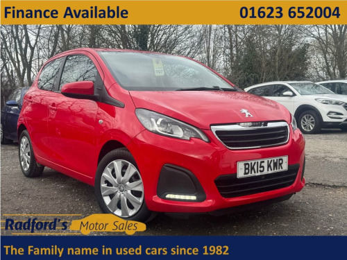 Peugeot 108  1.0 VTi Active Hatchback 5dr Petrol 2 Tronic Euro 