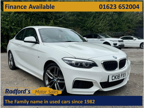 BMW 2 Series  1.5 218i M Sport Coupe 2dr Petrol Auto Euro 6 (s/s