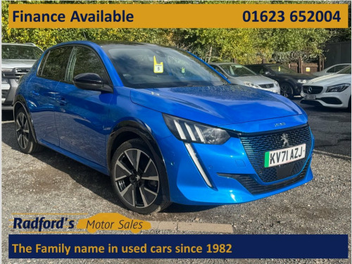 Peugeot 208  50kWh GT Hatchback 5dr Electric Auto (136 ps) 9.9%