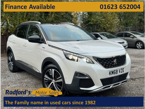 Peugeot 3008 Crossover  1.5 BlueHDi GT Line SUV 5dr Diesel EAT Euro 6 (s/s