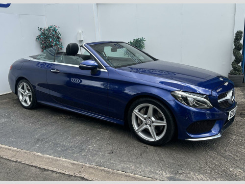 Mercedes-Benz C-Class  2.1 C250d AMG Line (Premium Plus) Cabriolet 2dr Diesel G-Tronic+ Euro 6 (s/