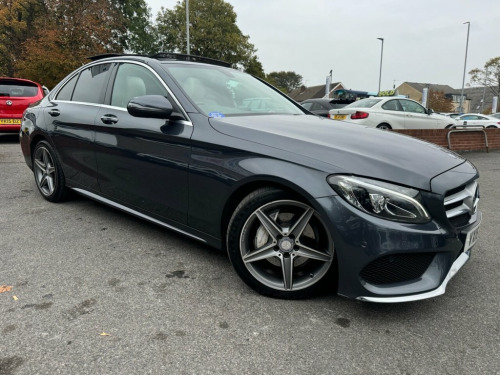 Mercedes-Benz C-Class  2.1 C220d AMG Line (Premium) Saloon 4dr Diesel 7G-