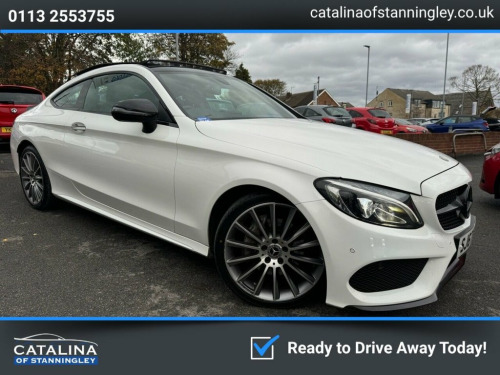 Mercedes-Benz C-Class  2.1 C220d AMG Line (Premium) Coupe 2dr Diesel G-Tr