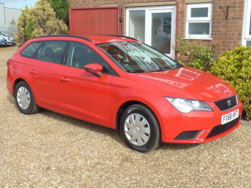 SEAT Leon  1.6 TDI S **Â£20 ROAD TAX** FULL SERVICE HISTORY **15 MONTHS WARRANTY** **1