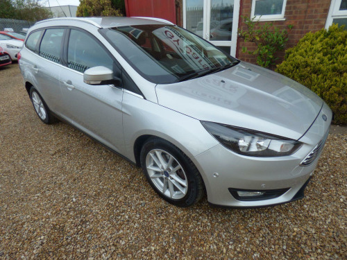 Ford Focus  1.5 TDCi Zetec  AUTOMATIC ESTATE ** Â£0 TAX ** FULL CAM BELT KIT AND WATER 