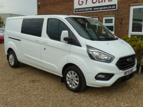 Ford Transit  2.0 Transit Custom Limited DCiV 300 L2 2.0L EcoBlue 130PS FWD 6 Speed Manua 