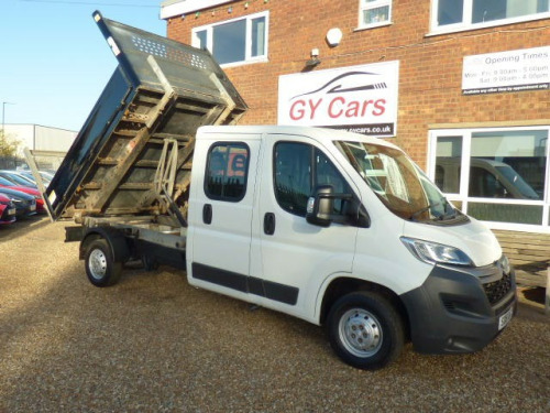 Citroen Relay  2.2 HDi 35, 7 SEAT CREW CAB TIPPER, 15 MONTHS WARRANTY, 12 MONTHS MOT