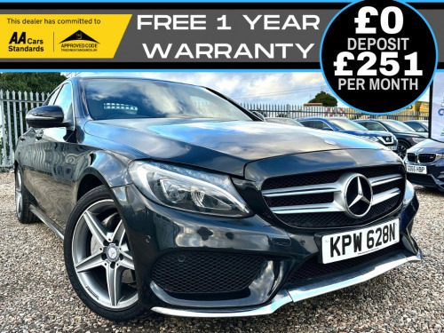 Mercedes-Benz C-Class  2.1 C220d AMG Line G-Tronic+ Euro 6