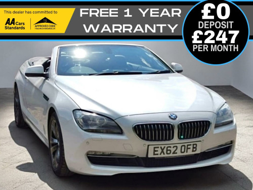 BMW 6 Series  3.0 640i SE Convertible