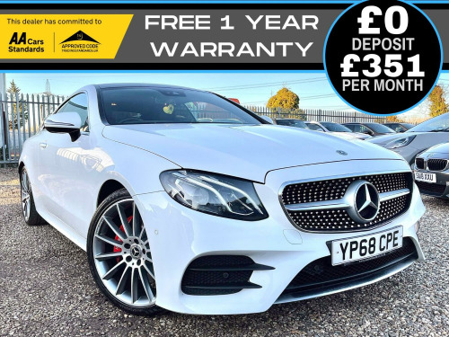 Mercedes-Benz E-Class  2.0 E220d AMG Line (Premium) Coupe 2dr Diesel G-Tronic+ Euro 6