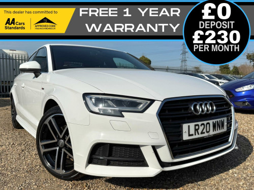 Audi A3  1.0 TFSI 30 S line Saloon 4dr Petrol Manual Euro 6