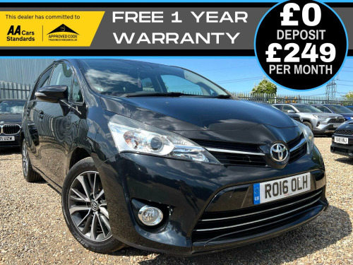 Toyota Verso  1.6 D-4D Design Euro 6 (s/s) 5dr (7 Seat)