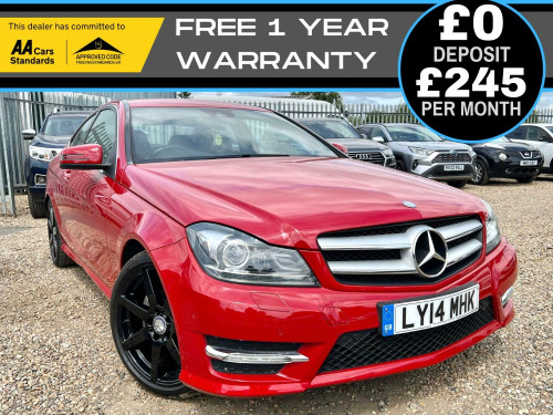 Mercedes-Benz C-Class C180 1.6 C180 AMG Sport Edition G-Tronic+ Euro 6