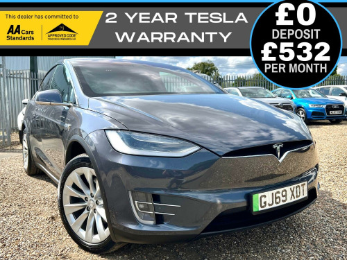 Tesla Model X  (Dual Motor) Long Range SUV 5dr Electric Auto 4WDE (417 bhp)
