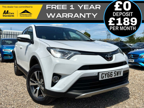 Toyota RAV4  2.0 D-4D Business Edition Euro 6 (s/s) 5dr (Safety Sense, Nav)