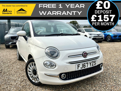Fiat 500  1.2 Lounge Hatchback Euro 6