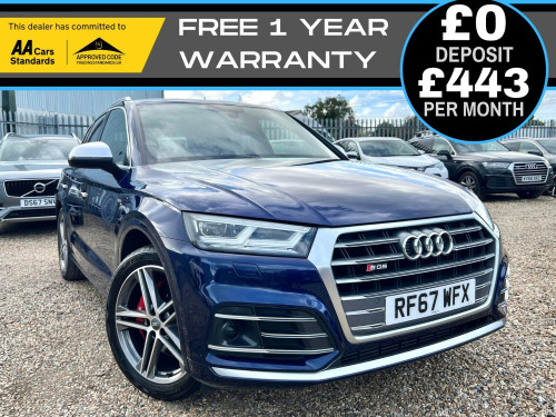 Audi SQ5  3.0 TFSI V6 SUV 5dr Petrol Tiptronic Quattro Euro 6