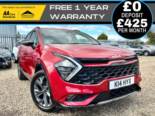 Kia Sportage  1.6 h T-GDi GT-Line SUV 5dr Petrol Hybrid Auto Euro 6