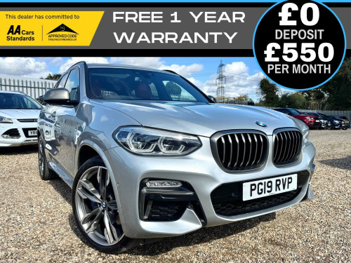 BMW X3  3.0 M40i GPF SUV 5dr Petrol Auto xDrive Euro 6