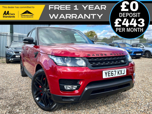 Land Rover Range Rover Sport  3.0 SD V6 HSE Dynamic SUV 5dr Diesel Auto 4WD Euro 6