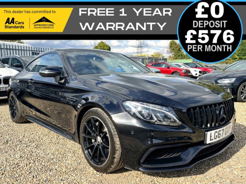 Mercedes-Benz C-Class  4.0 C63 V8 BiTurbo AMG (Premium) Coupe 2dr Petrol SpdS MCT Euro 6 (s/s) (47