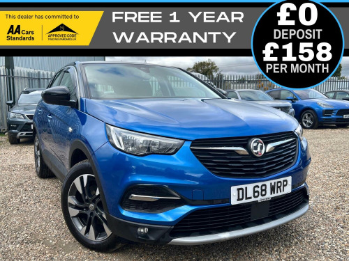 Vauxhall Grandland X  1.5 Turbo D BlueInjection Sport Nav SUV 5dr Diesel Auto Euro 6