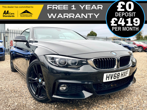BMW 4 Series  2.0 420i M Sport Convertible Auto 