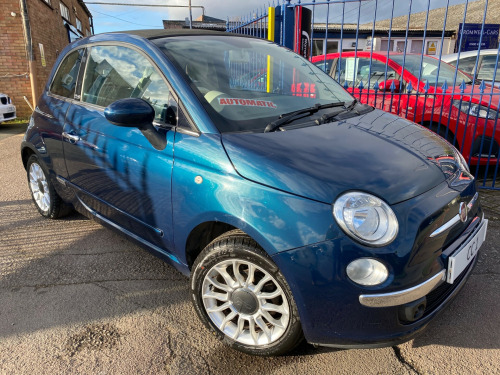 Fiat 500  1.2 Lounge 2 door Dualogic [Start Stop] Automatic Convertible