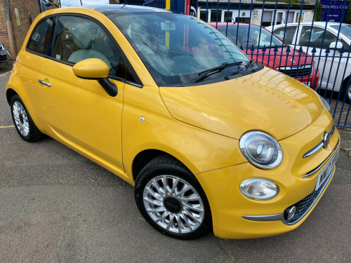 Fiat 500  1.2 Lounge 3dr - Yellow
