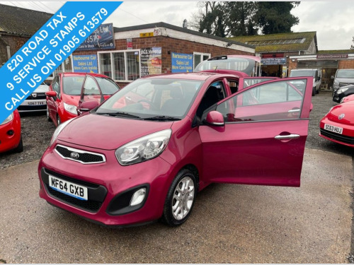 Kia Picanto  1.25 3 Hatchback 5dr Petrol Manual Euro 5 (84 bhp)