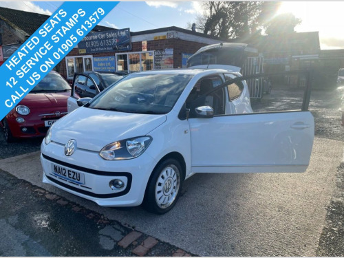 Volkswagen up!  1.0 up! White Hatchback 3dr Petrol Manual Euro 5 (