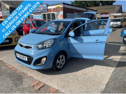 Kia Picanto  1.0 1 Hatchback 5dr Petrol Manual Euro 5 (68 bhp)